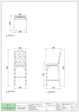 Trellis Bar Stool