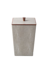 Faux Shagreen Watepaper Basket