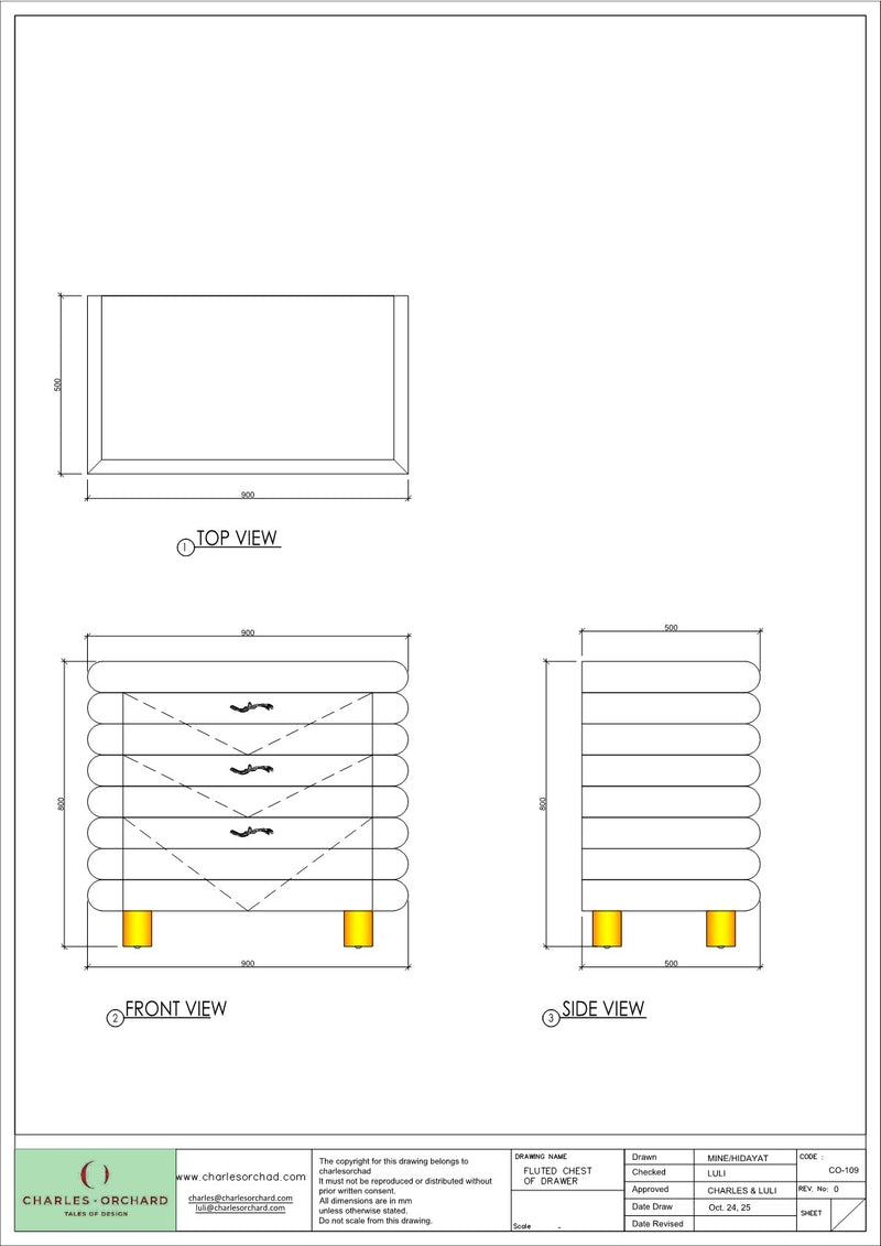 Chubby Chest of Drawers
