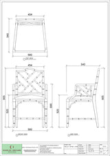 Trellis Carver Chair