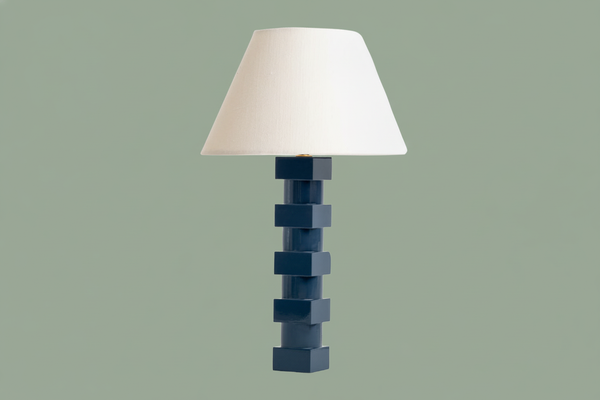 Square and round lamp