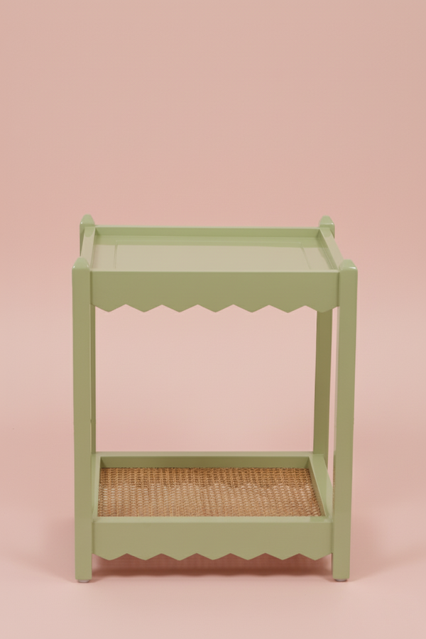 Zig Zag rectangle side table