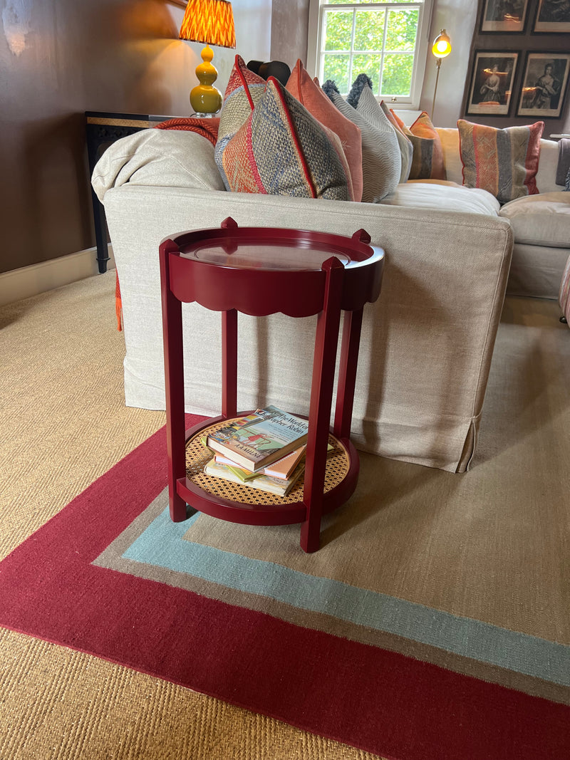 Wave Oval Side Table