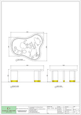 Wiggly coffee table