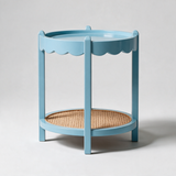 Wave Oval Side Table