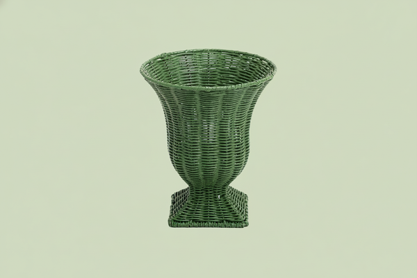 Rattan Urn Small