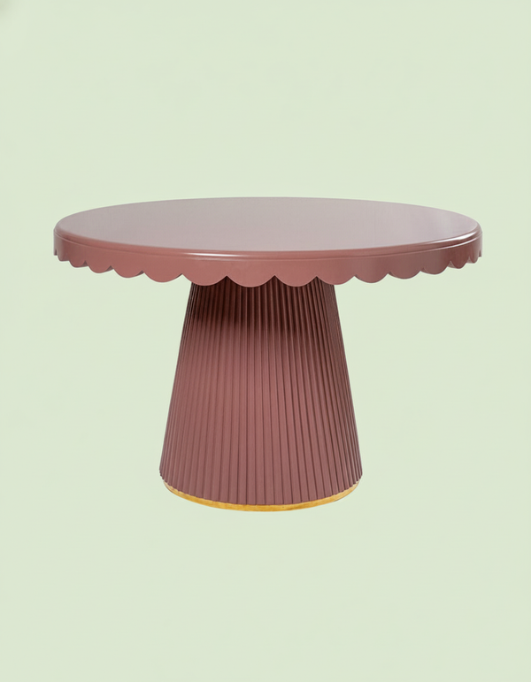 Round Wave Display Table large