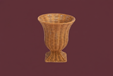 Rattan Urn Small