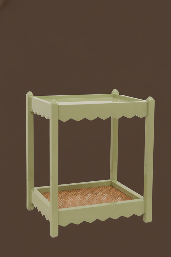 Zig Zag rectangle side table