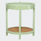 Wave Oval Side Table