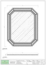 Mandalay Octagonal Mirror