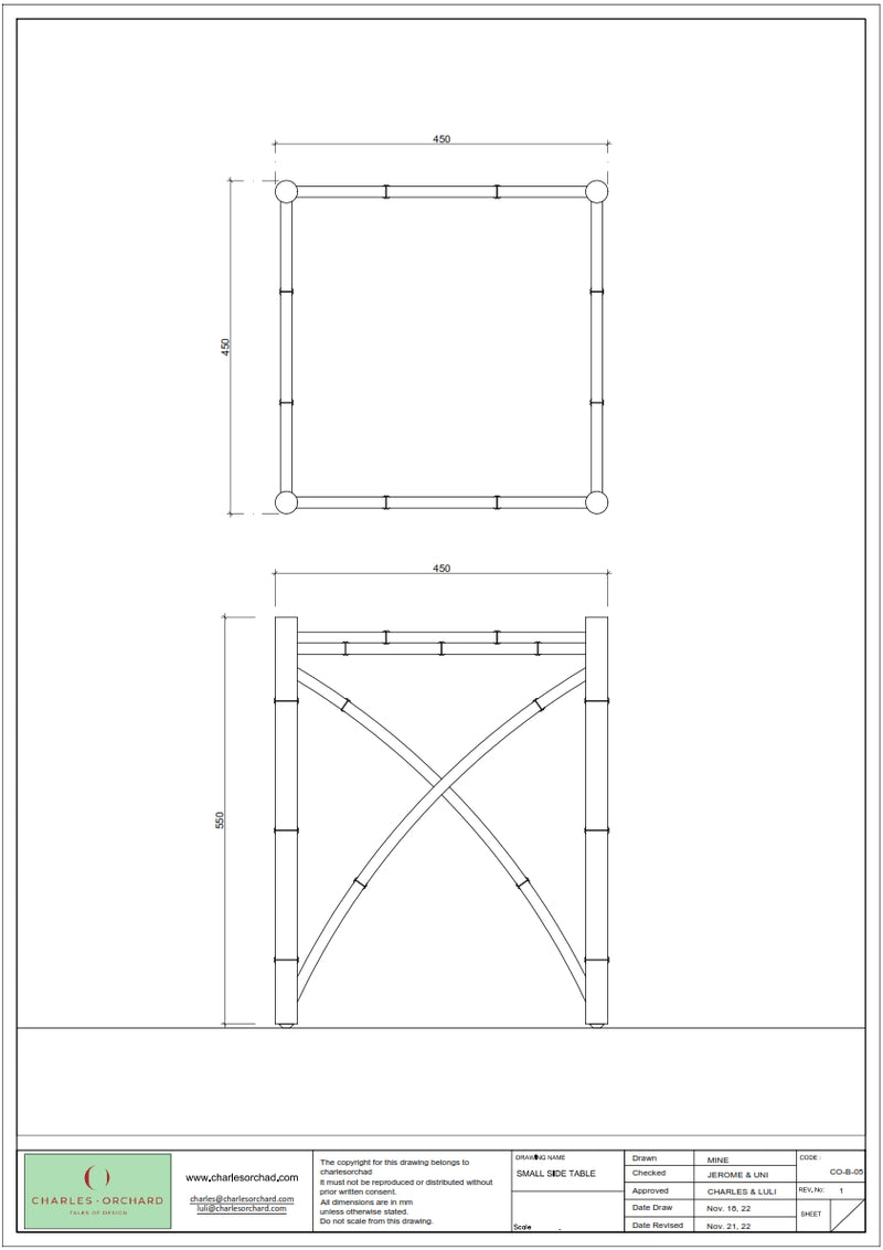 Sideman Side Table