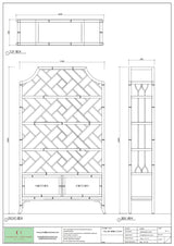 Trellis Étagère