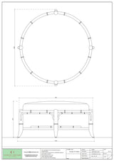 Isabel Round Ottoman