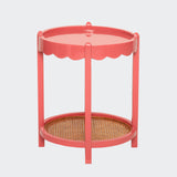 Wave Oval Side Table