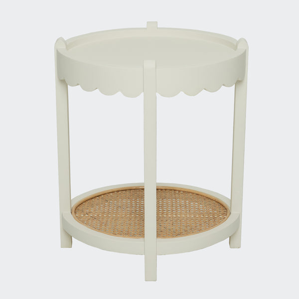 Wave Oval Side Table